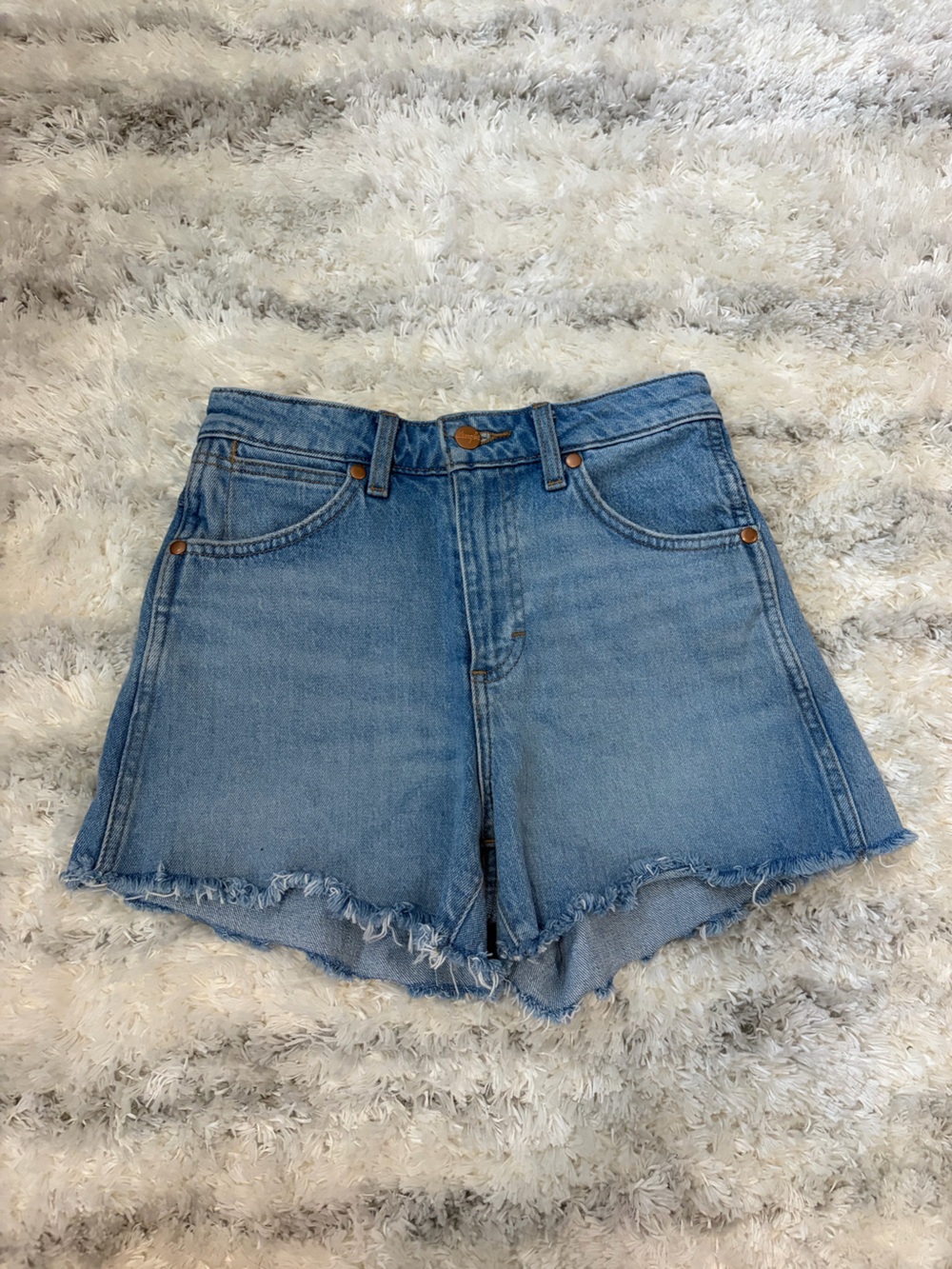 Women’s Wrangler Cowboy Cut denim shorts